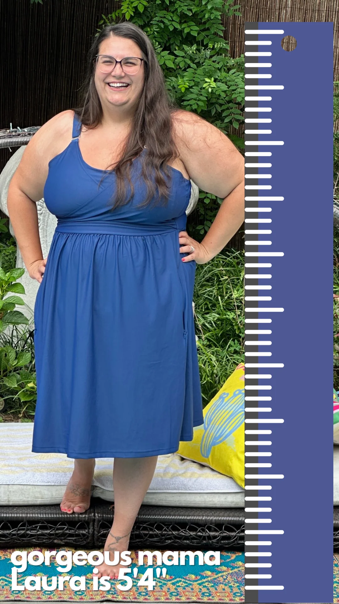 Journey Hands Free Pumping Lounge Dress (Lavender) - Image 4