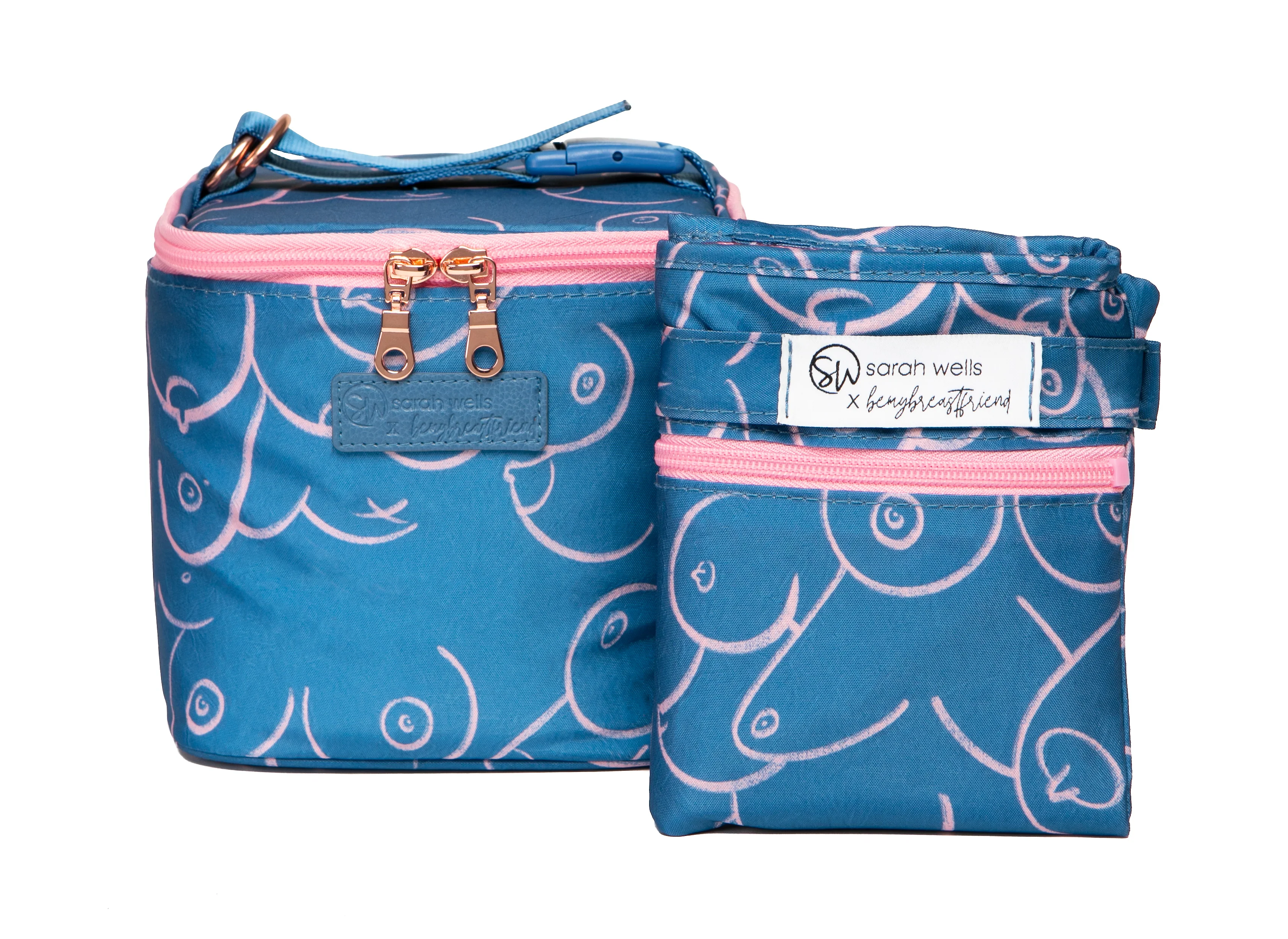 Pumparoo Wet/Dry Bag with Staging Mat® (Boob Bag) || Sarah Wells x bemybreastfriend - Image 6